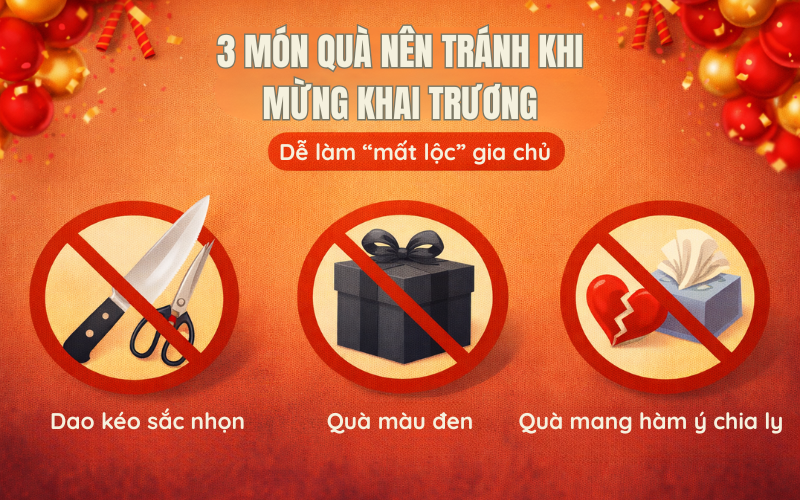 món quà tặng khai trương
