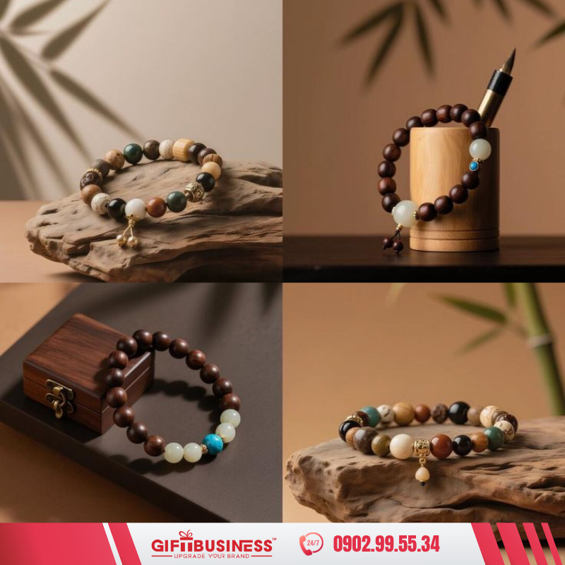 vòng tay phong thủy quà lưu niệm