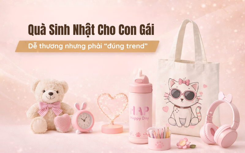 quà sinh nhật cho con gái