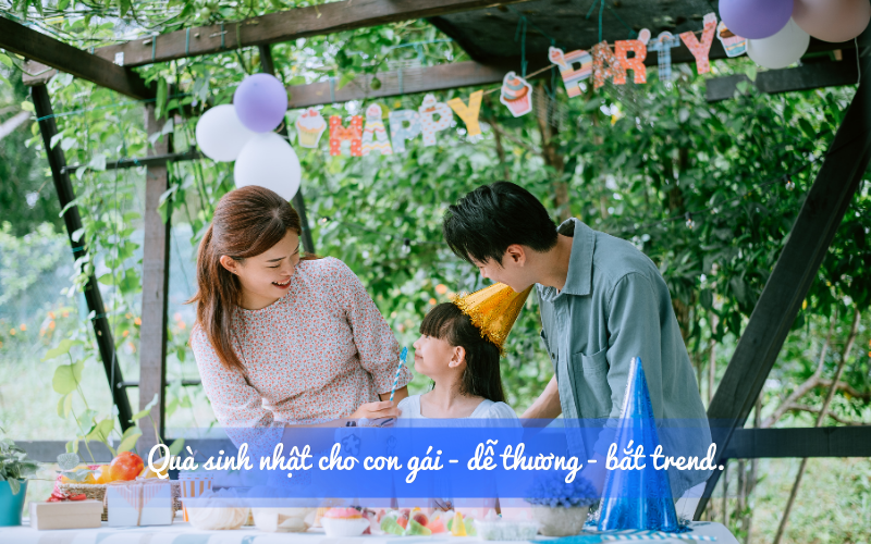 quà sinh nhật con gái