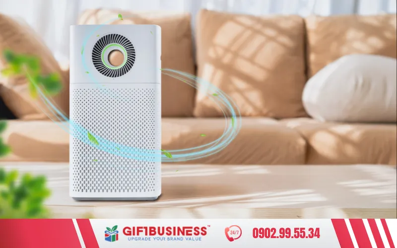 máy lọc không khí quà tân gia cho gia đình trẻ