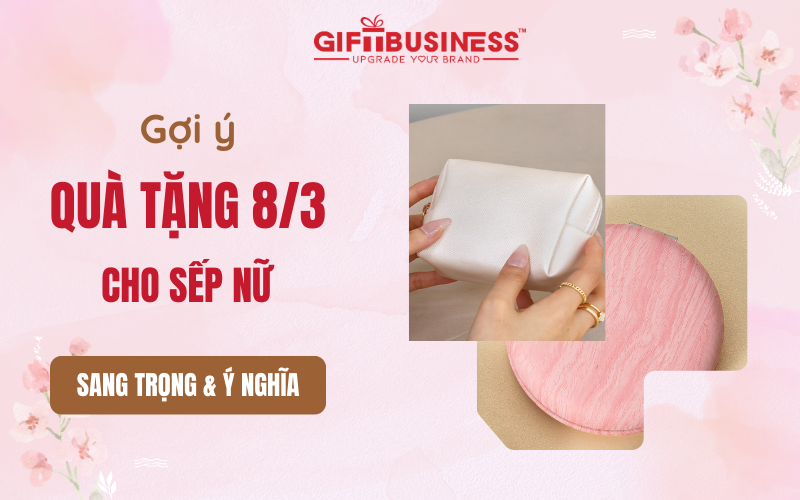 quà tặng 8/3 sếp nữ