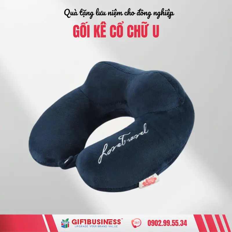 gối kê chổ chữ u quà lưu niệm
