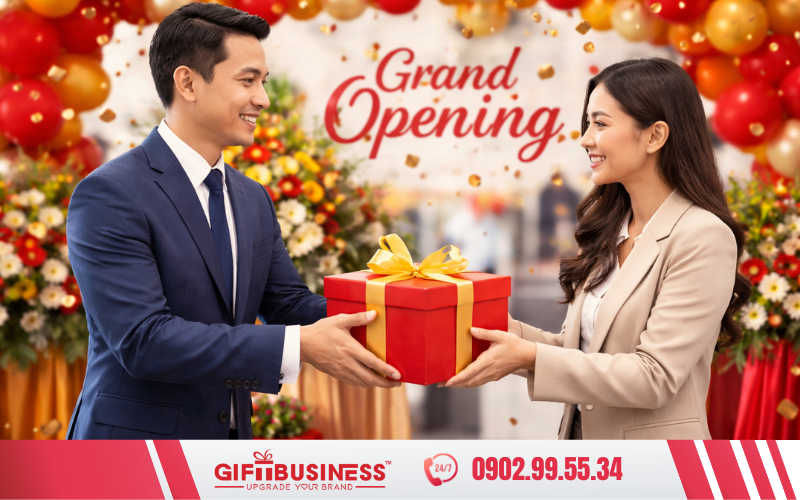 quà tặng mừng khai trương