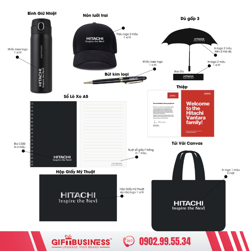 thiết kế bộ quà tặng