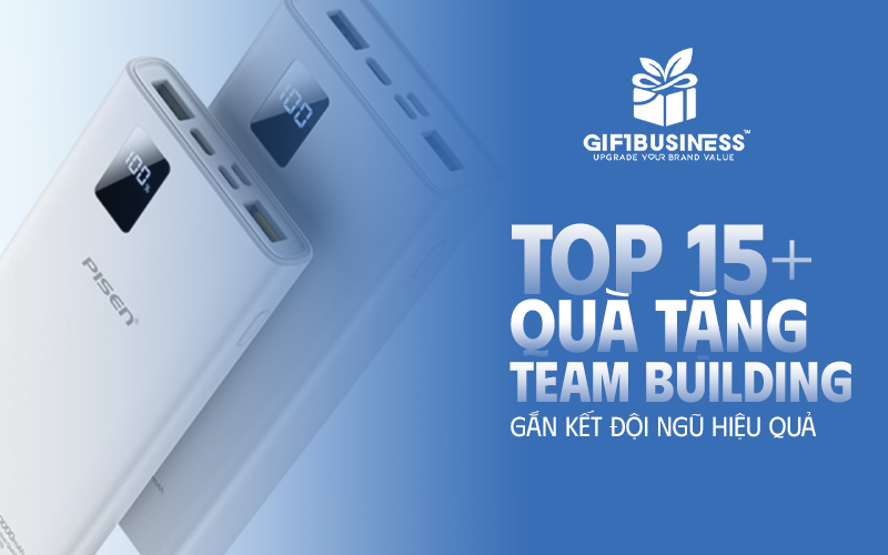 top 15 quà tặng cho team building in logo