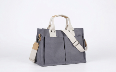 túi tote gb09 màu xám