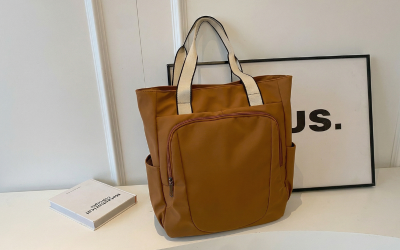 túi tote gb10 màu nâu