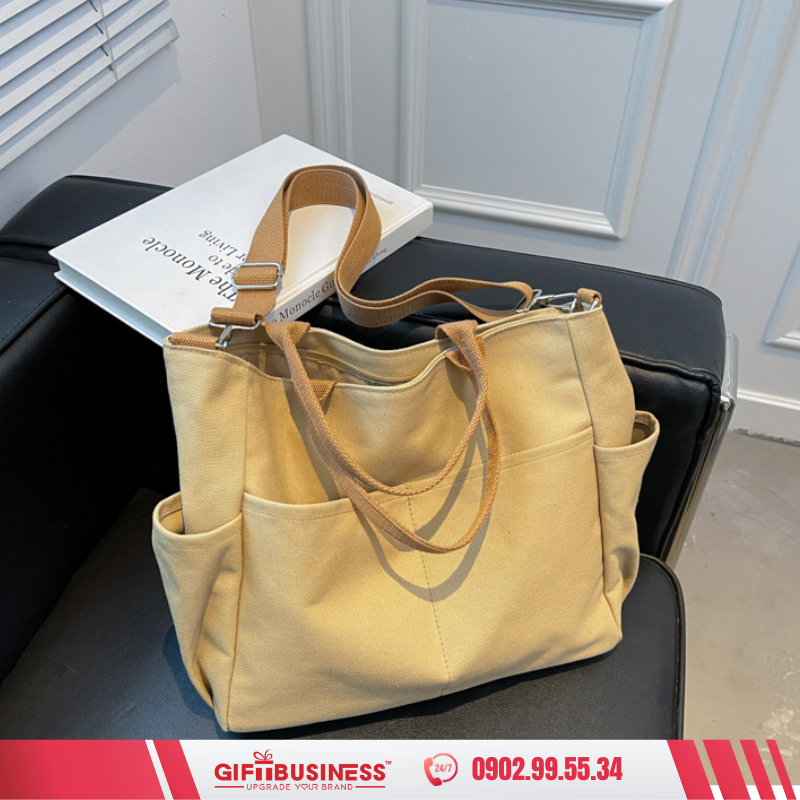 túi tote in logo
