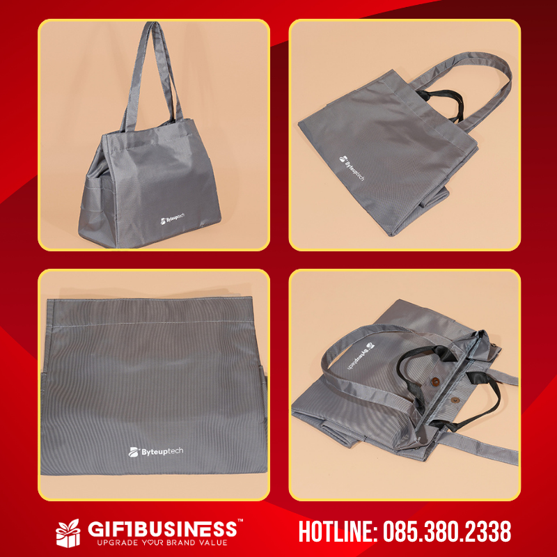 túi tote in logo thương hiệu