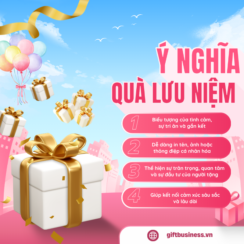 Ý NGHĨA CỦA QUÀ LƯU NIỆM