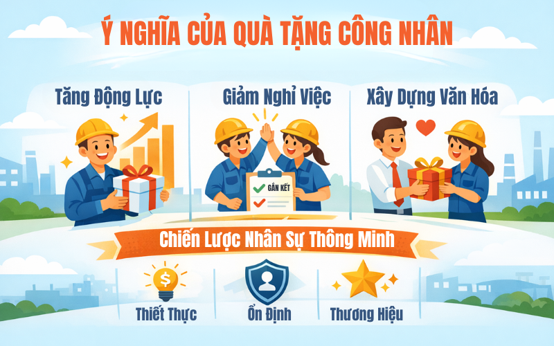 ý nghĩa quà tặng công nhân