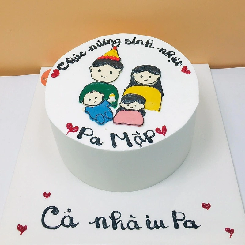 bánh sinh nhật cho bố