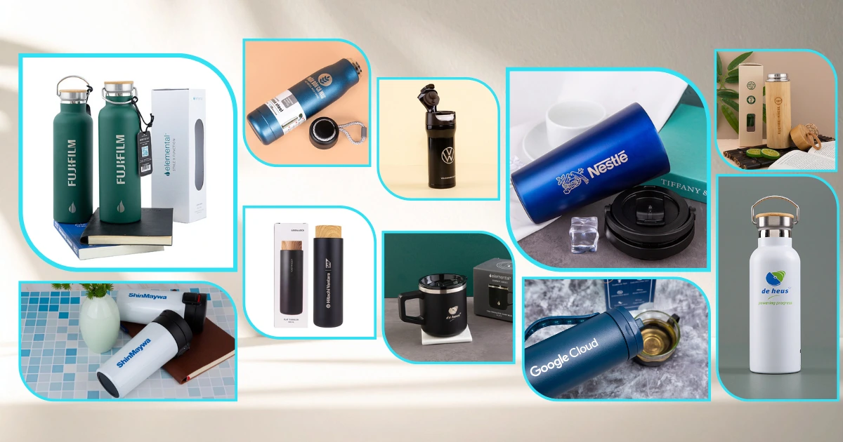 bình giữ nhiệt in logo công ty