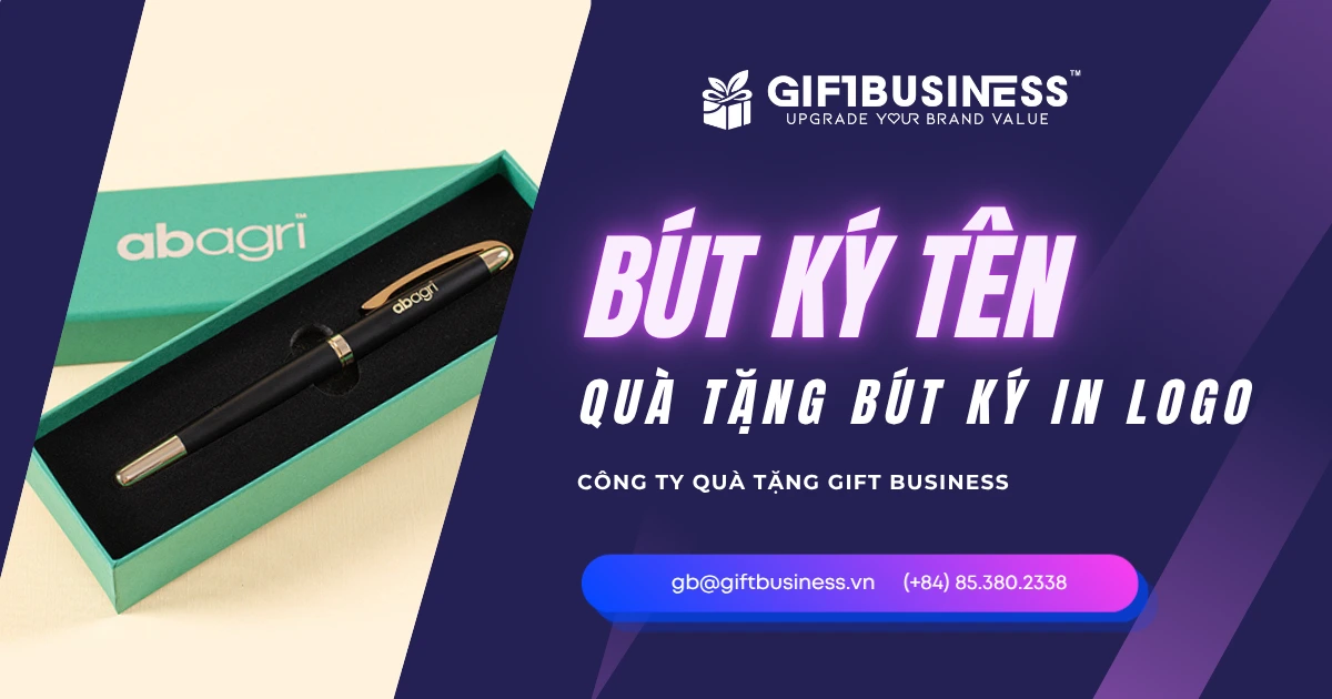 bút ký tên - quà tặng bút ký in logo công ty