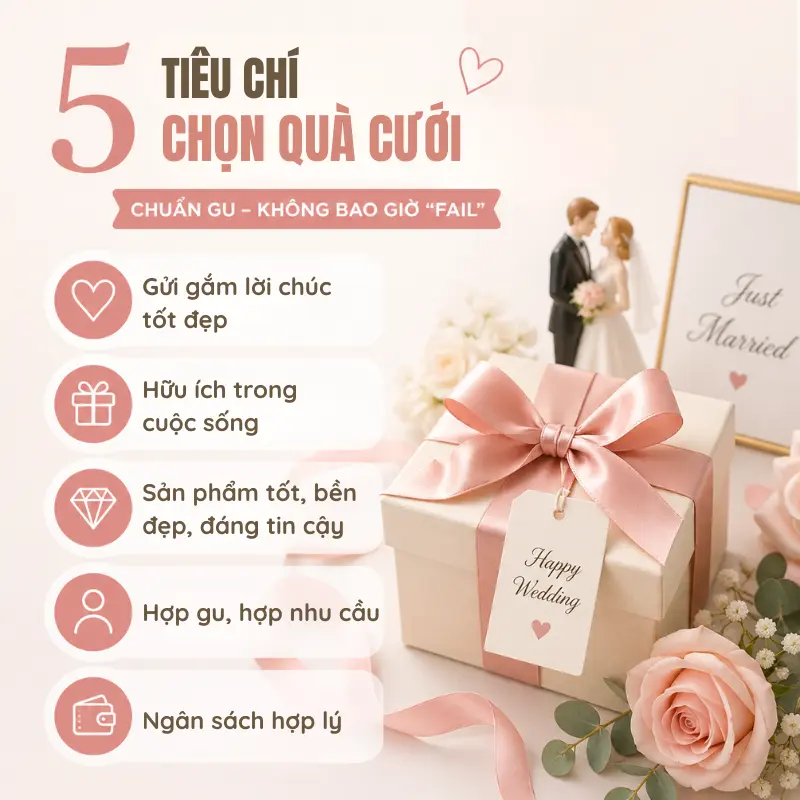 chọn quà cưới