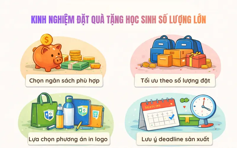 món quà tặng học sinh