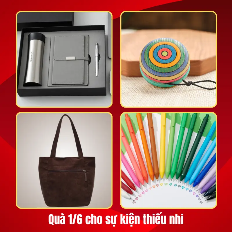 quà 1/6 cho sự kiện thiếu nhi