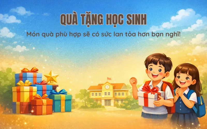quà cuối năm cho học sinh