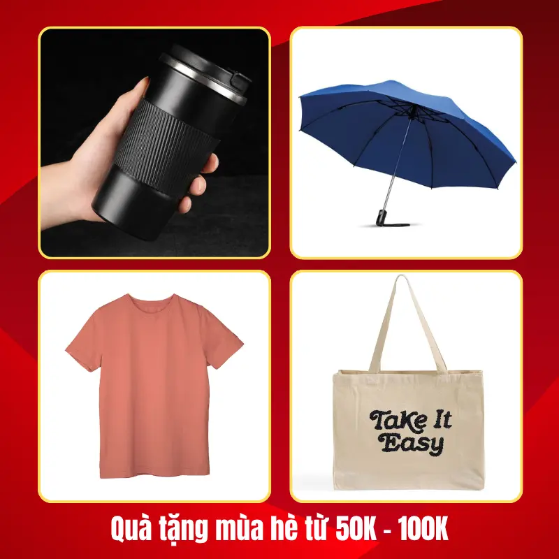 quà mùa hè dưới 100k