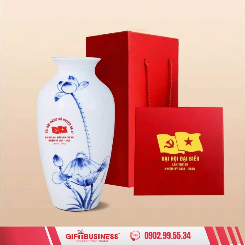 bình hoa gốm sứ