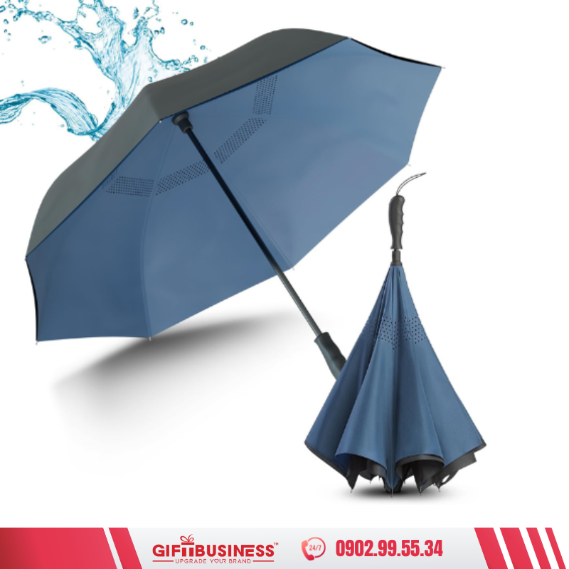 Dù cầm tay in logo