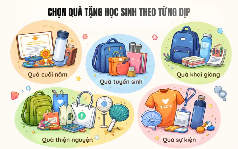 quà tặng học sinh cuối năm