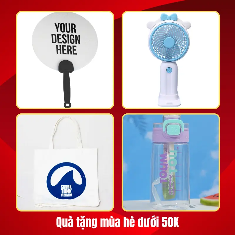 quà tặng mùa hè dưới 50k