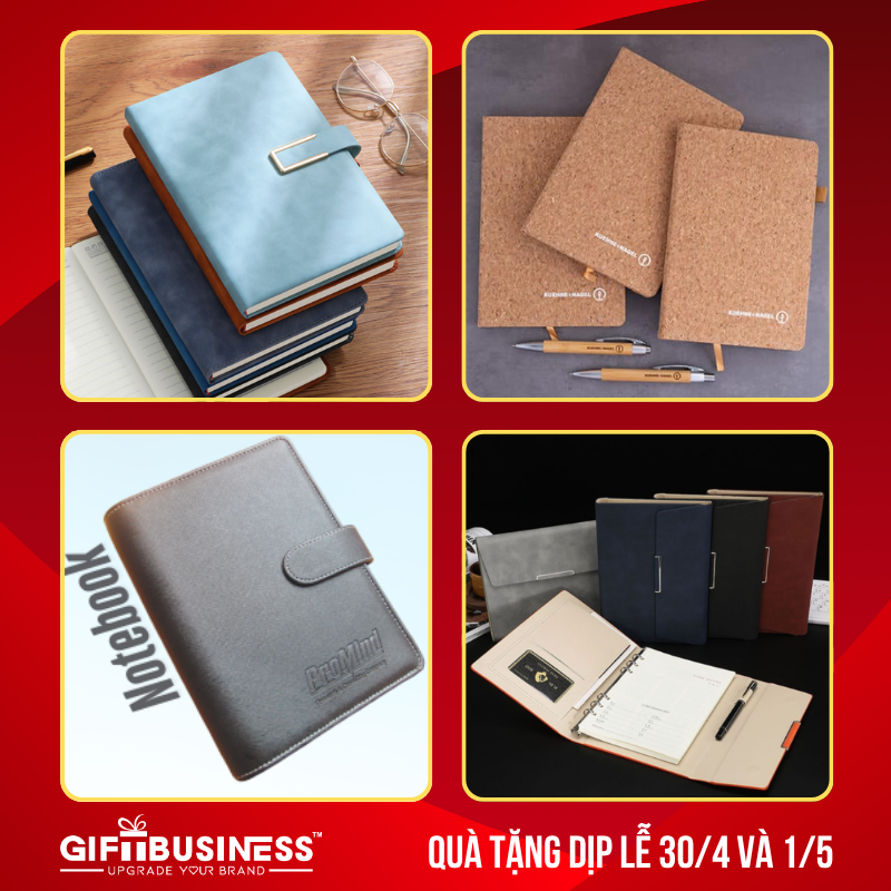 sổ tay quà tặng 30/4