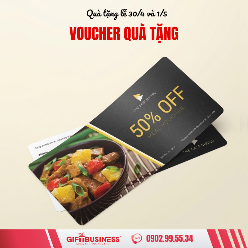 voucher quà tặng