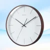 đồng hồ quartz kim trôi gỗ óc chó