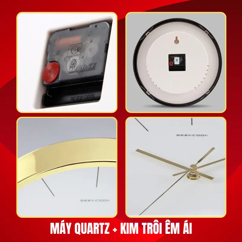 quà tặng đồng hồ treo tường GC20 in logo