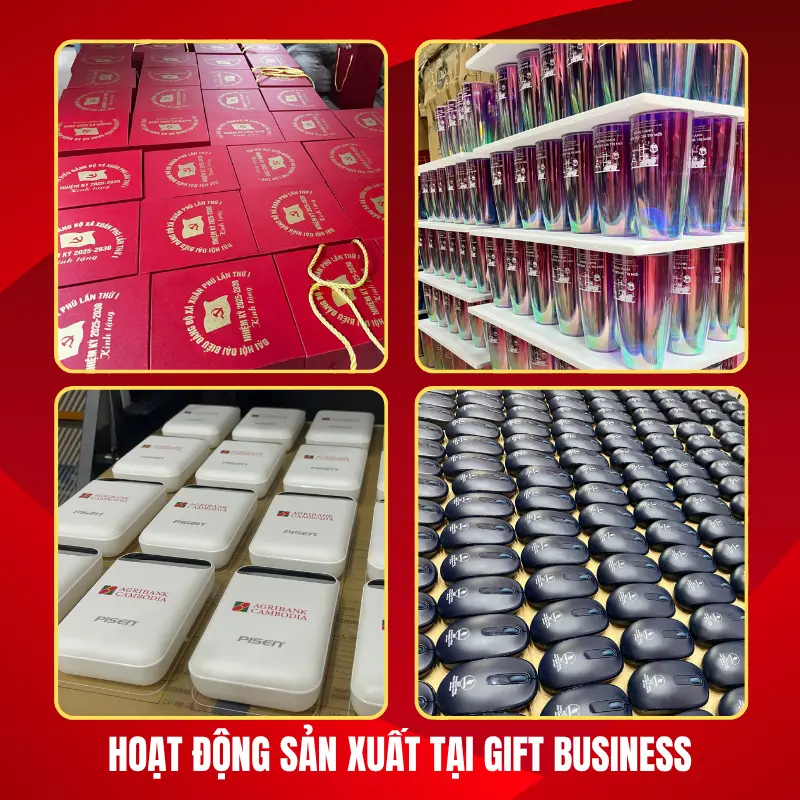hoạt động sanmr xuất tại gift business
