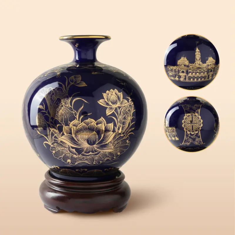 quả hút lộc men lam