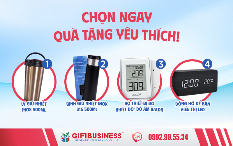 quà tặng mua hàng