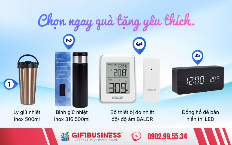 quà tặng tri ân
