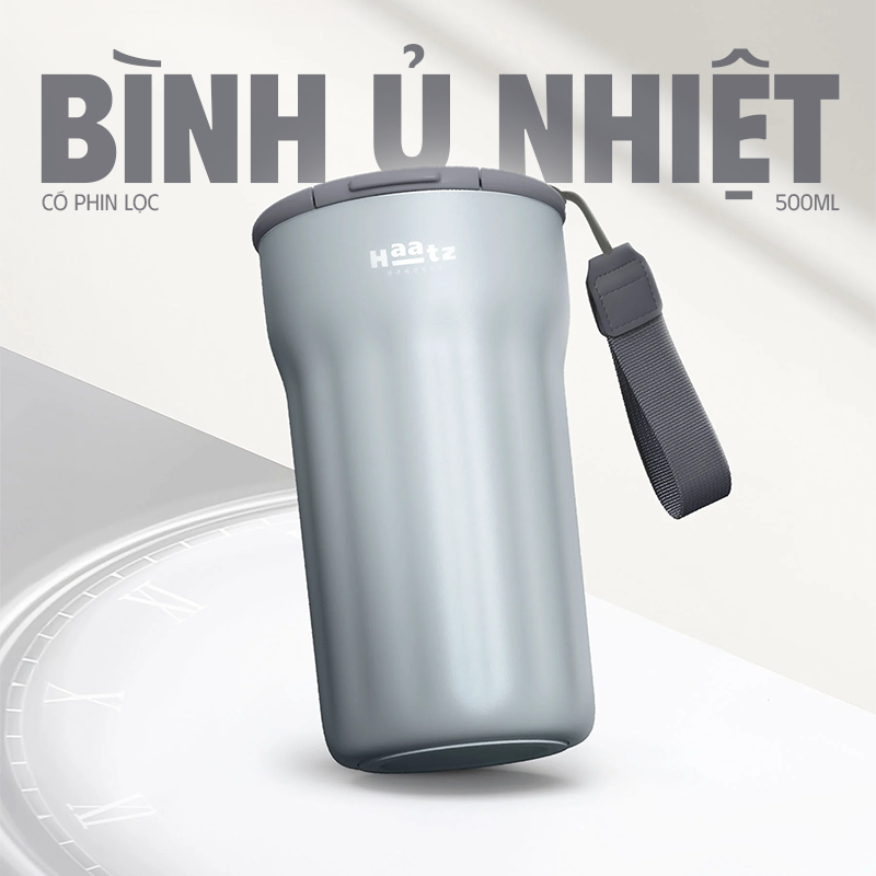 bình ủ nhiệt có phin lọc quà tặng
