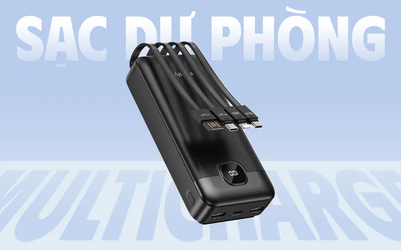 sạc dự phòng innostyle multicharge