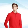 áo polo dài tay màu đỏ