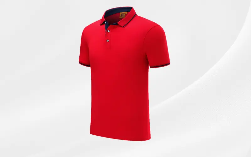 ao-polo-dong-phuc-gb03-mau-do áo polo đồng phục gb03 màu đỏ