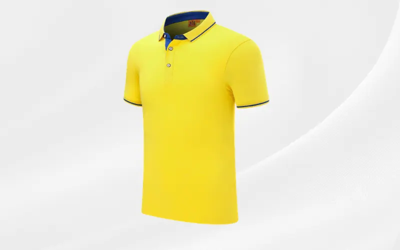 ao-polo-dong-phuc-gb03-mau-vang áo polo đồng phục gb03 màu vàng