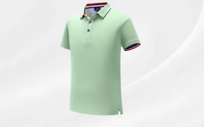 áo polo đồng phục màu xanh