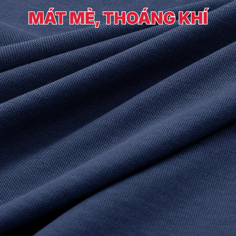 chất liệu vải thoáng khí, mát mẻ