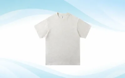 áo thun đồng phục cổ tròn gb05 màu xám