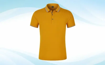 áo polo đồng phục gb09 màu vàng