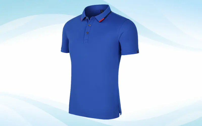 ao-thun-gb09-mau-xanh áo polo đồng phục gb09 màu xanh