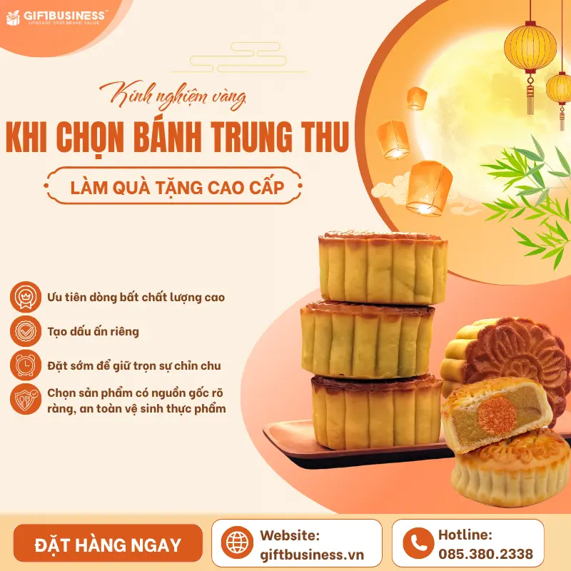 kinh nghiệm chọn quà tặng bánh trung thu