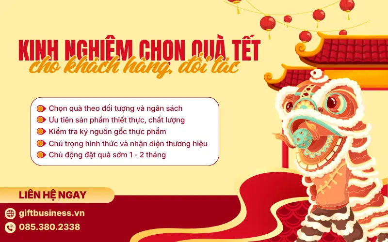 KINH NGHIỆM CHỌN QUÀ TẾT