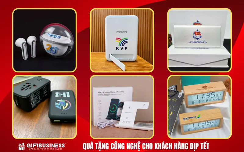 Quà tặng công nghệ - quà tặng tết cho khách hàng