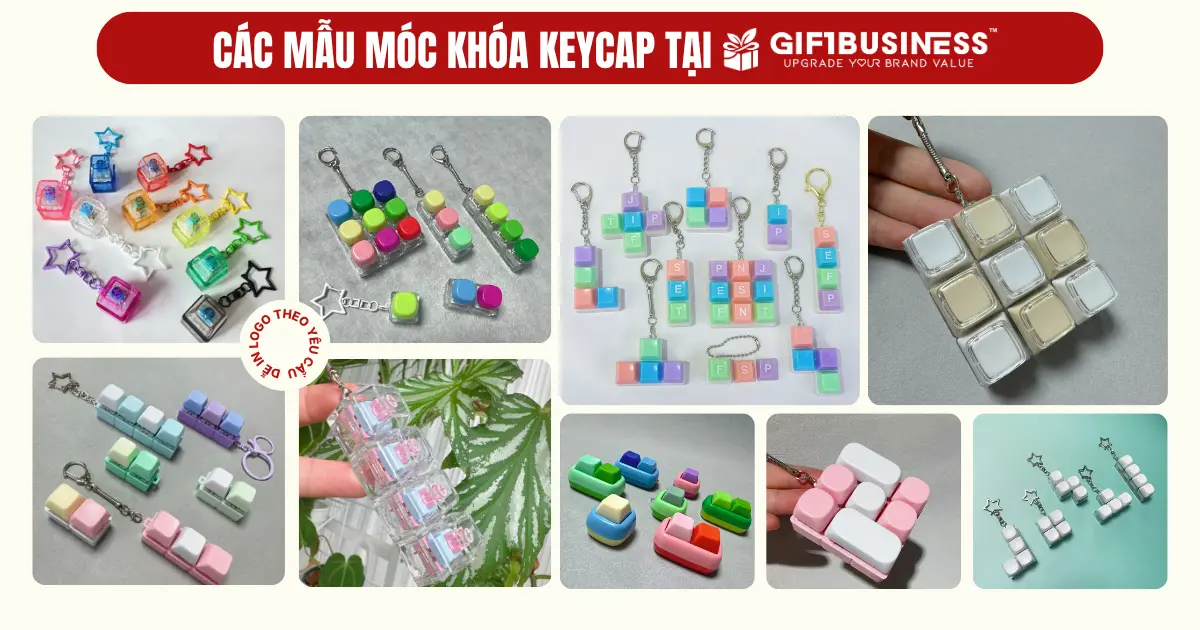 các mẫu móc khóa keycap tại giftbusiness